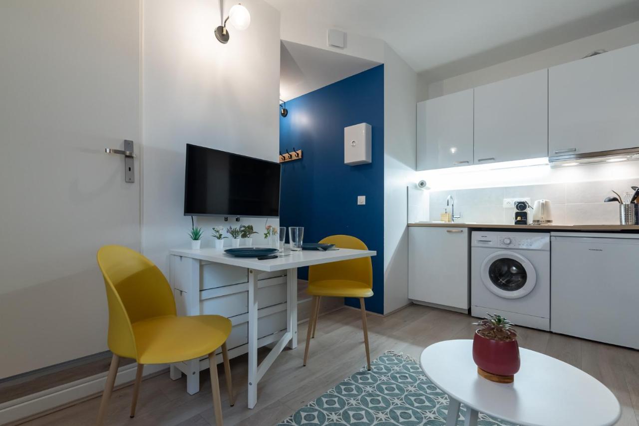 Studio Blue Confort , Proche Gare Part Dieu Daire Villeurbanne Dış mekan fotoğraf