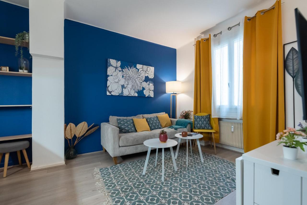 Studio Blue Confort , Proche Gare Part Dieu Daire Villeurbanne Dış mekan fotoğraf