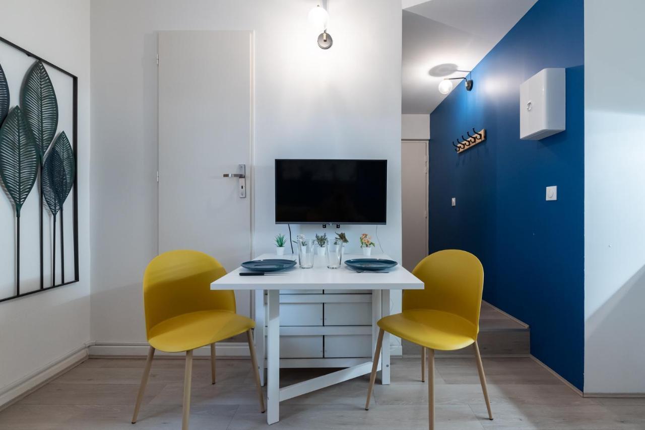 Studio Blue Confort , Proche Gare Part Dieu Daire Villeurbanne Dış mekan fotoğraf