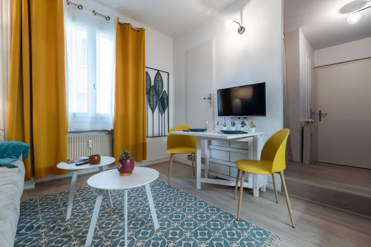 Studio Blue Confort , Proche Gare Part Dieu Daire Villeurbanne Dış mekan fotoğraf