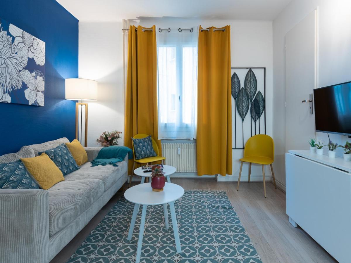 Studio Blue Confort , Proche Gare Part Dieu Daire Villeurbanne Dış mekan fotoğraf